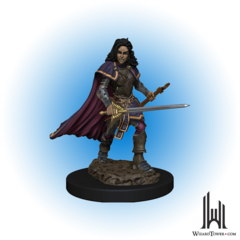 Pathfinder Battles Premium Figures: Human Bard Female